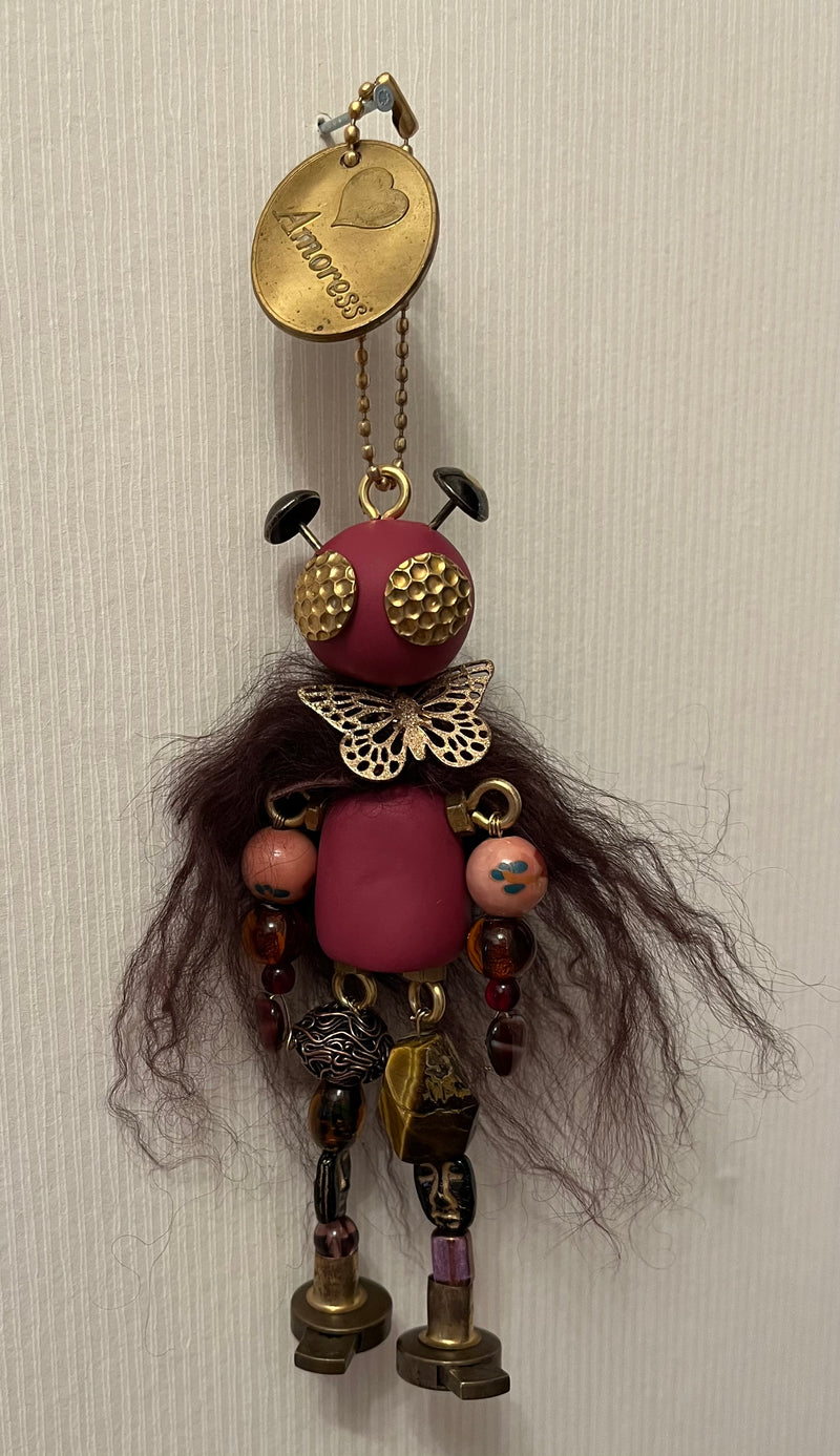 Bag charm / keyholder - Midi