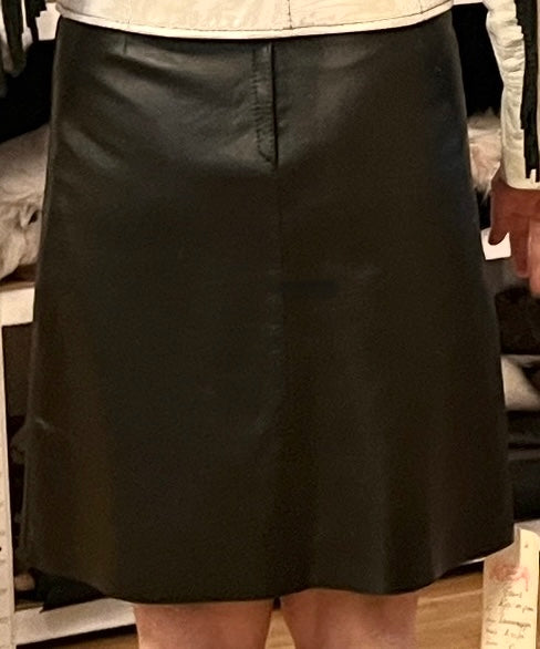 Skirt in finest lambskin
