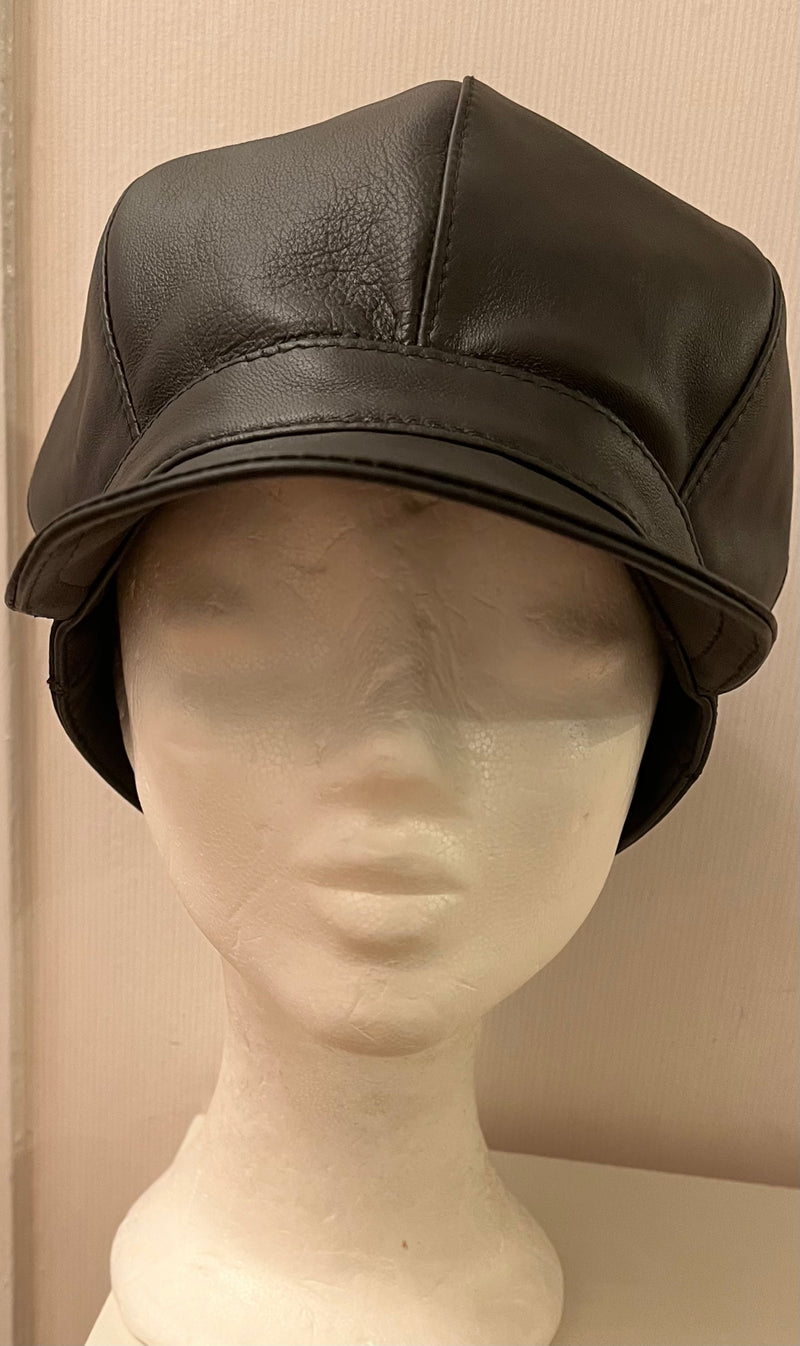 Leather cap