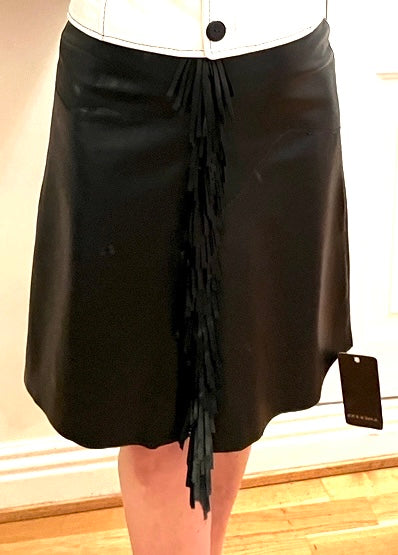 Skirt in finest lambskin