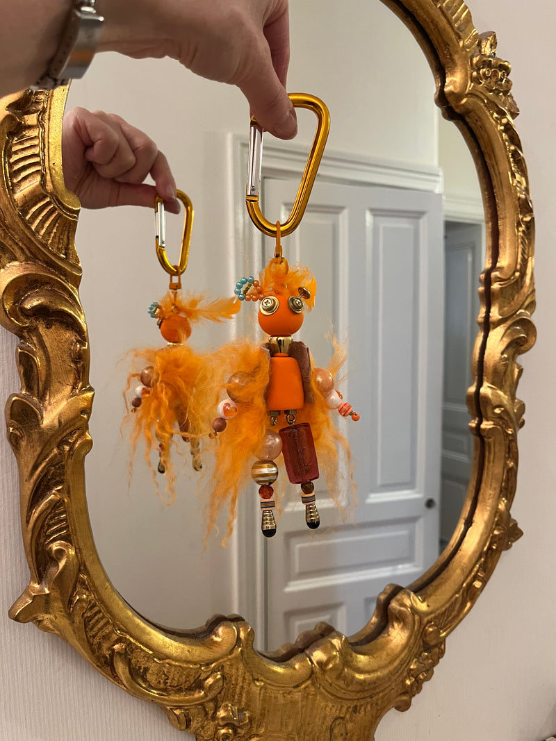 Bag charm / keyholder - Midi