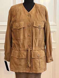 Leather jacket in finest lambskin