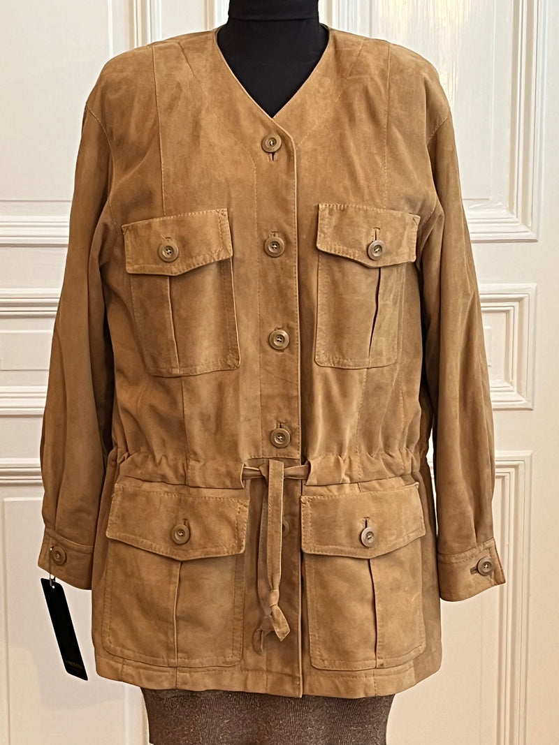 Leather jacket in finest lambskin