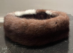 Headband in mink