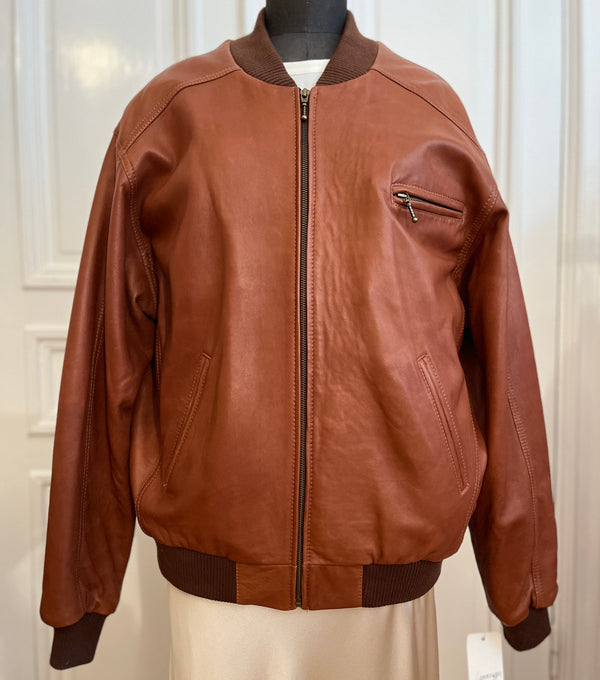 Men's lumberjacket in finest lambskin