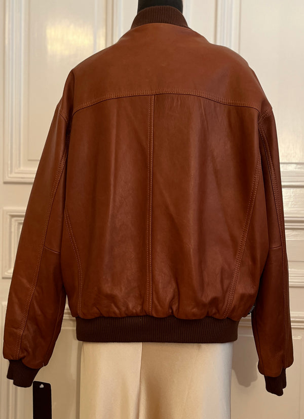 Men's lumberjacket in finest lambskin