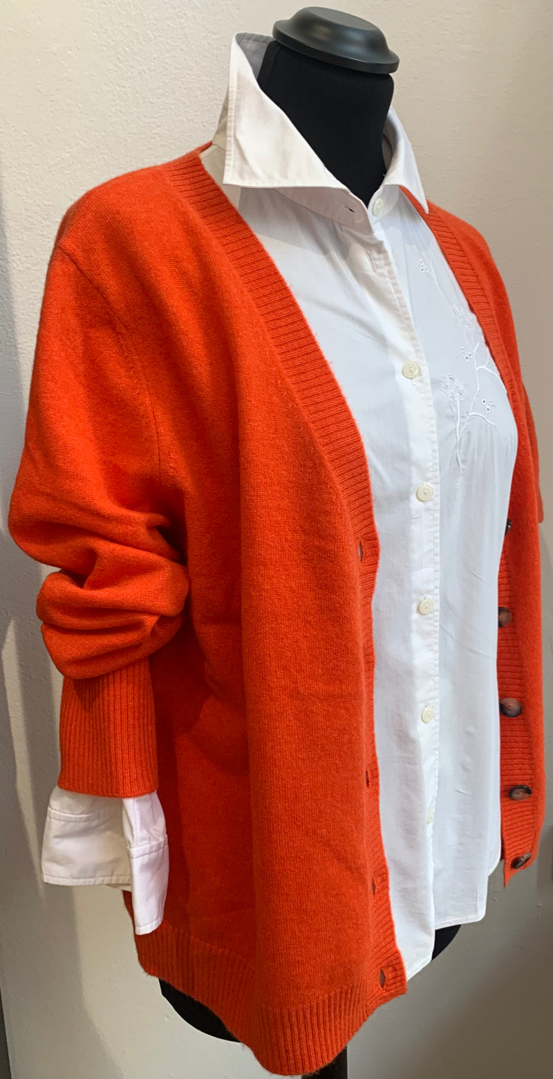 Cashmere cardigan in 100% cashmere