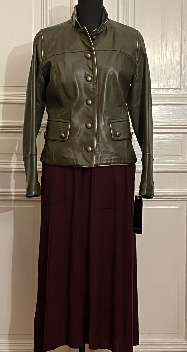 Brewer´s jacket in lamb nappa 