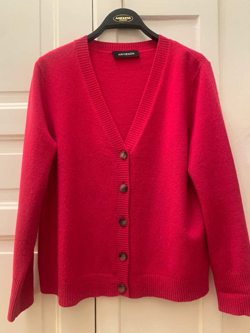 Cashmere cardigan in 100% cashmere