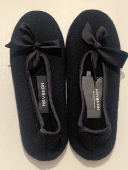 Slippers in 100% cashmere