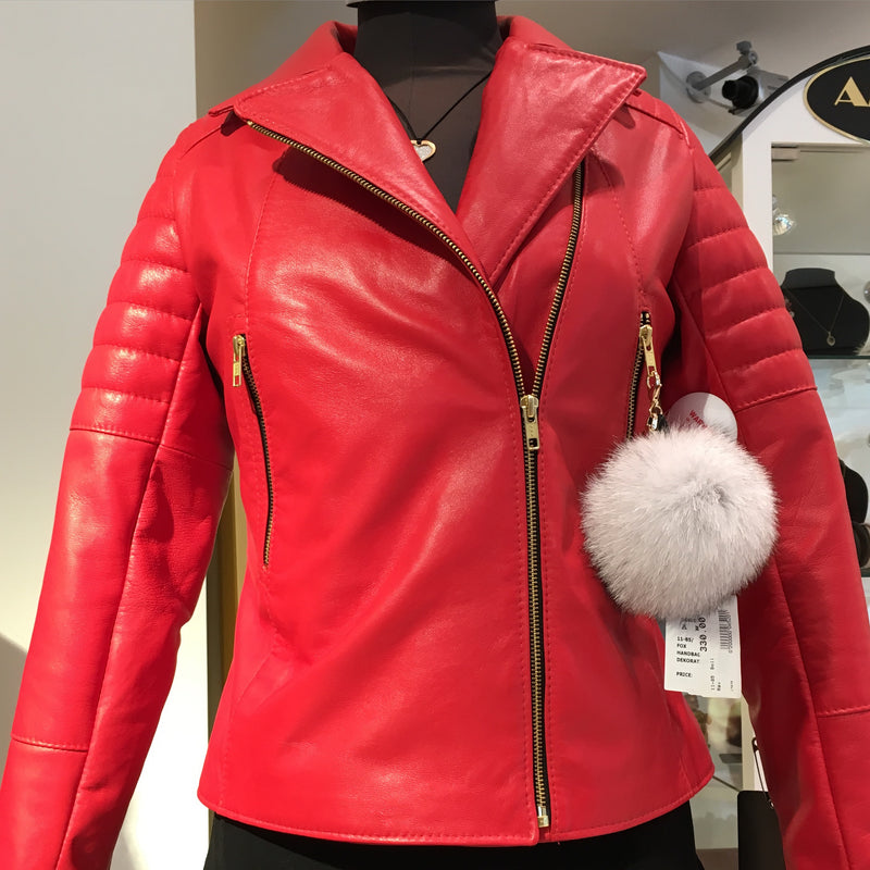 Biker jacket in finest lambskin