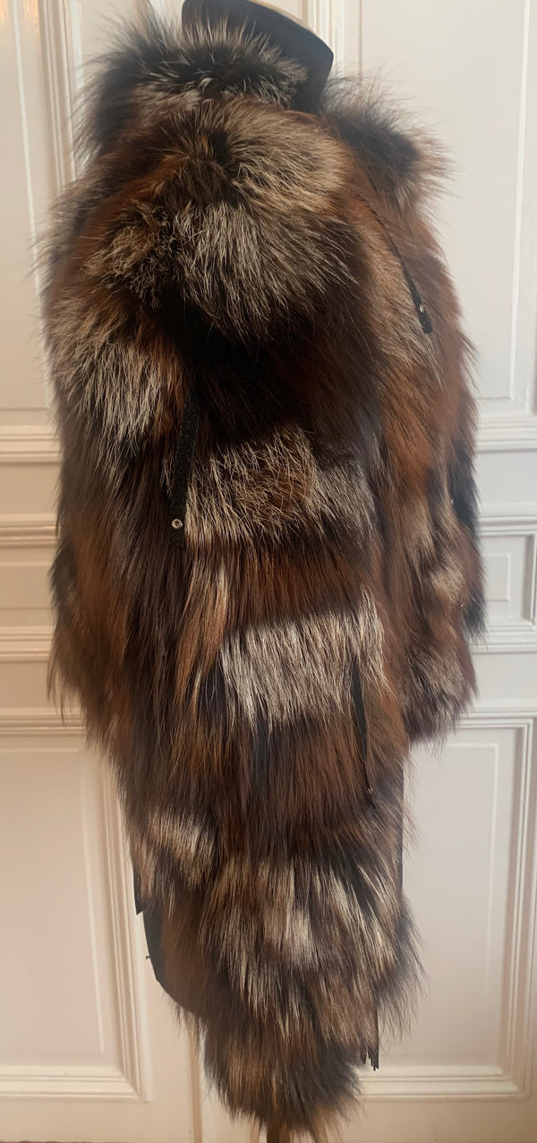 Fox Jacket with fringes and bounce