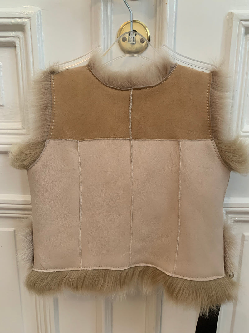 Amoress Sheepskin vest for children