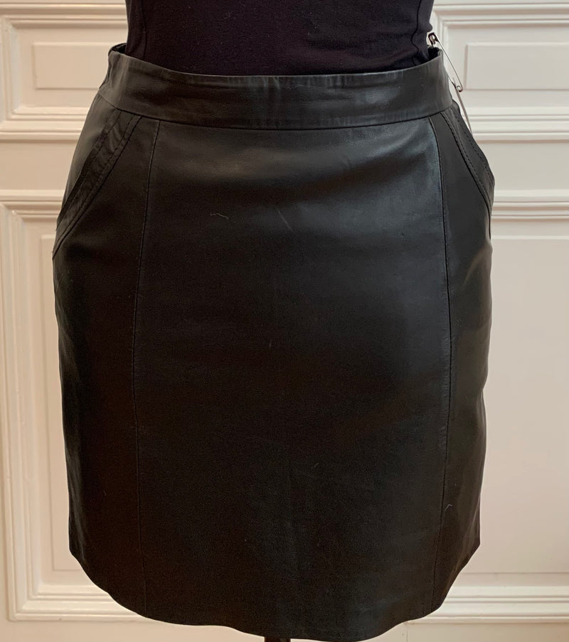 Skirt in finest lambskin