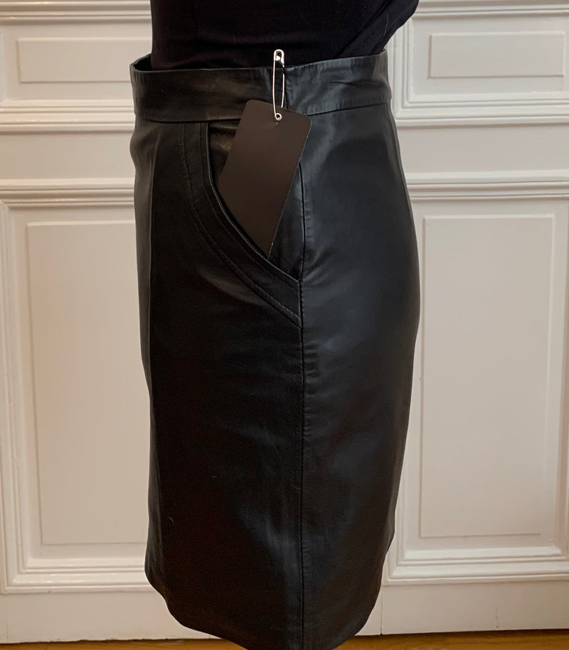 Skirt in finest lambskin