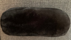 Sheepskin pillow called puddle