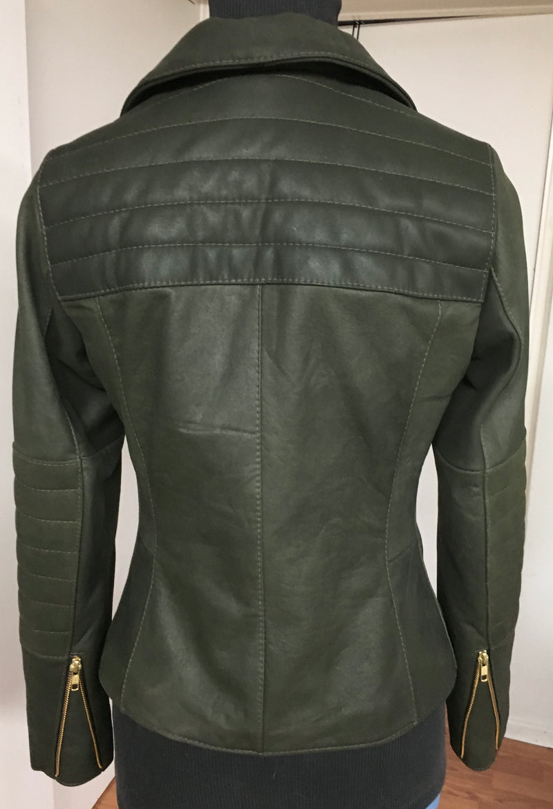 Leather jacket in finest lambskin