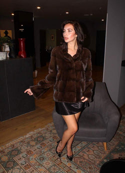 Tonia mink jacket