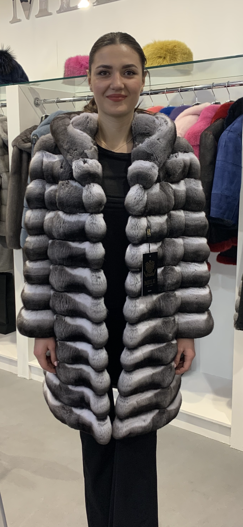 Chinchilla coat – Amoress Stockholm